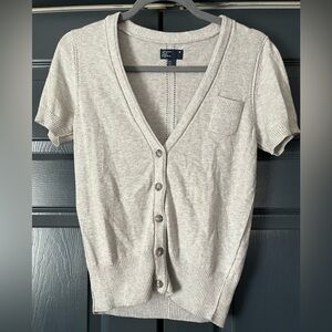 American Eagle short sleeve lightweight cardigan, size S.
